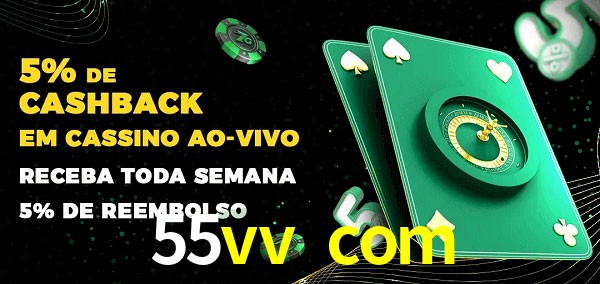 Promoções do cassino ao Vivo 55vv com